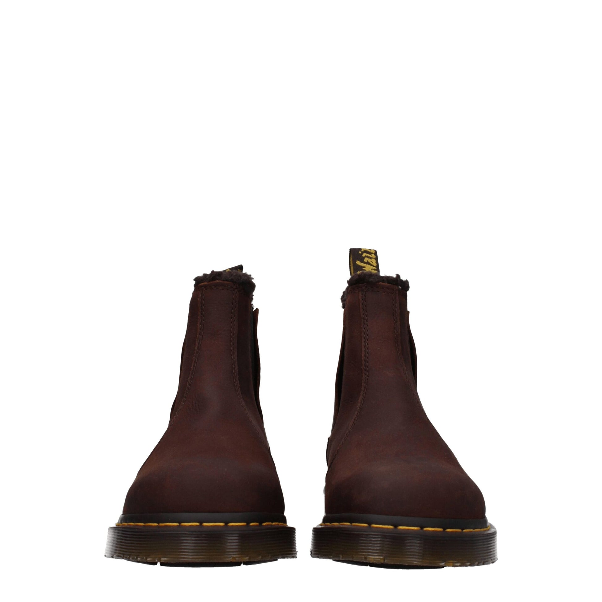 Brown Leather Ankle Boots