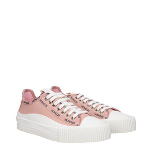 Pink Fabric Low Tops