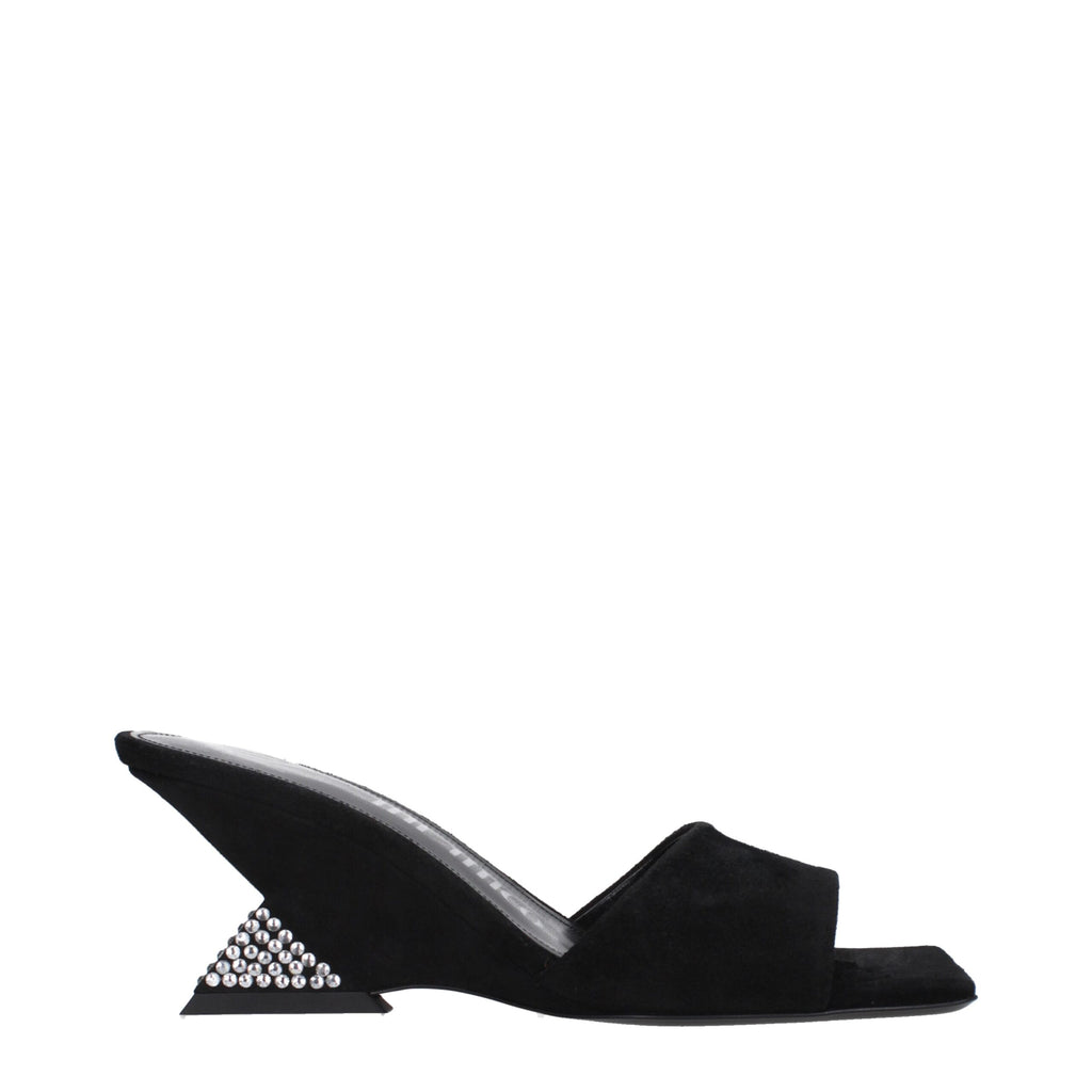 Black Leather Platforms