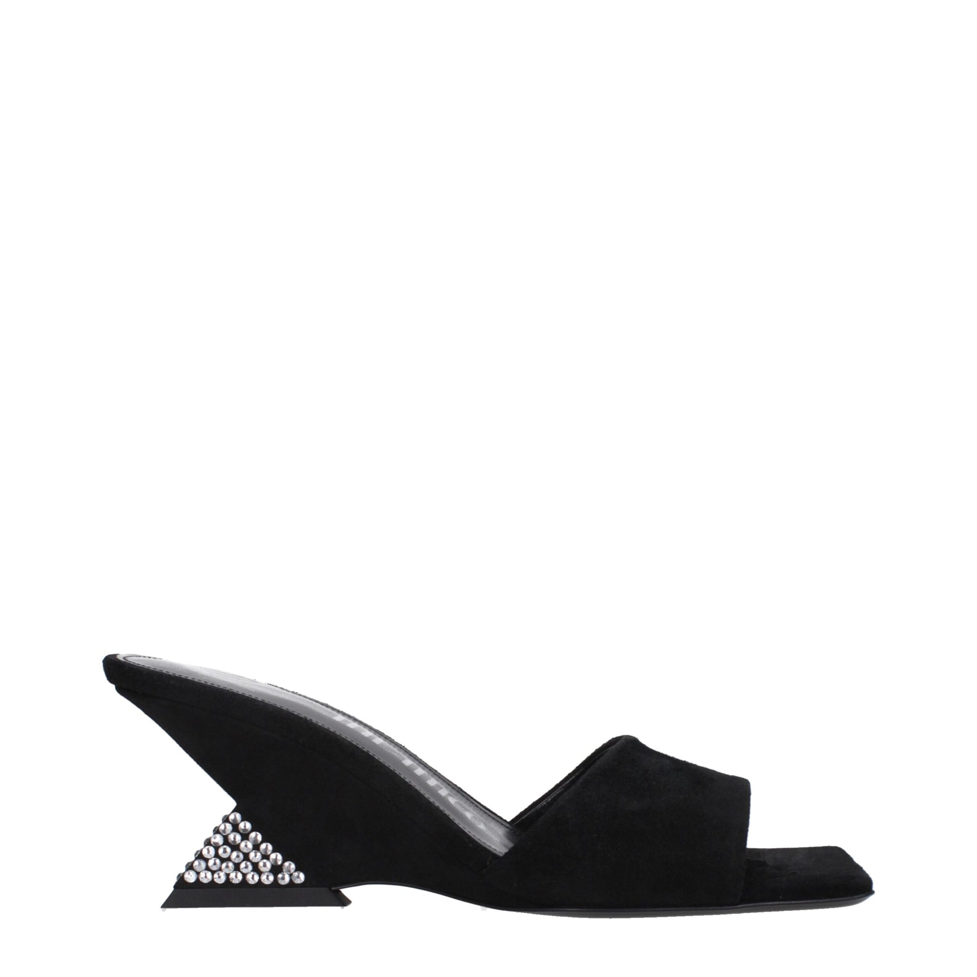 Black Leather Platforms