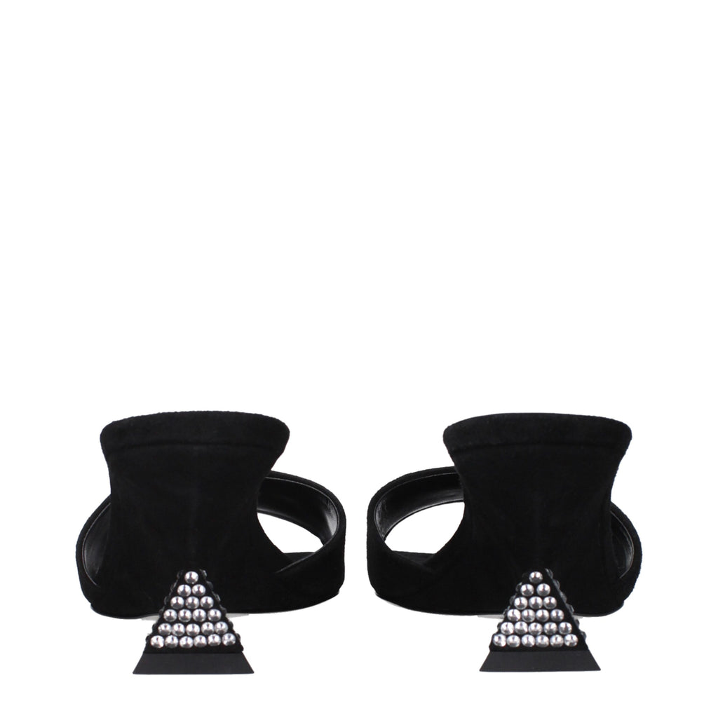 Black Leather Platforms