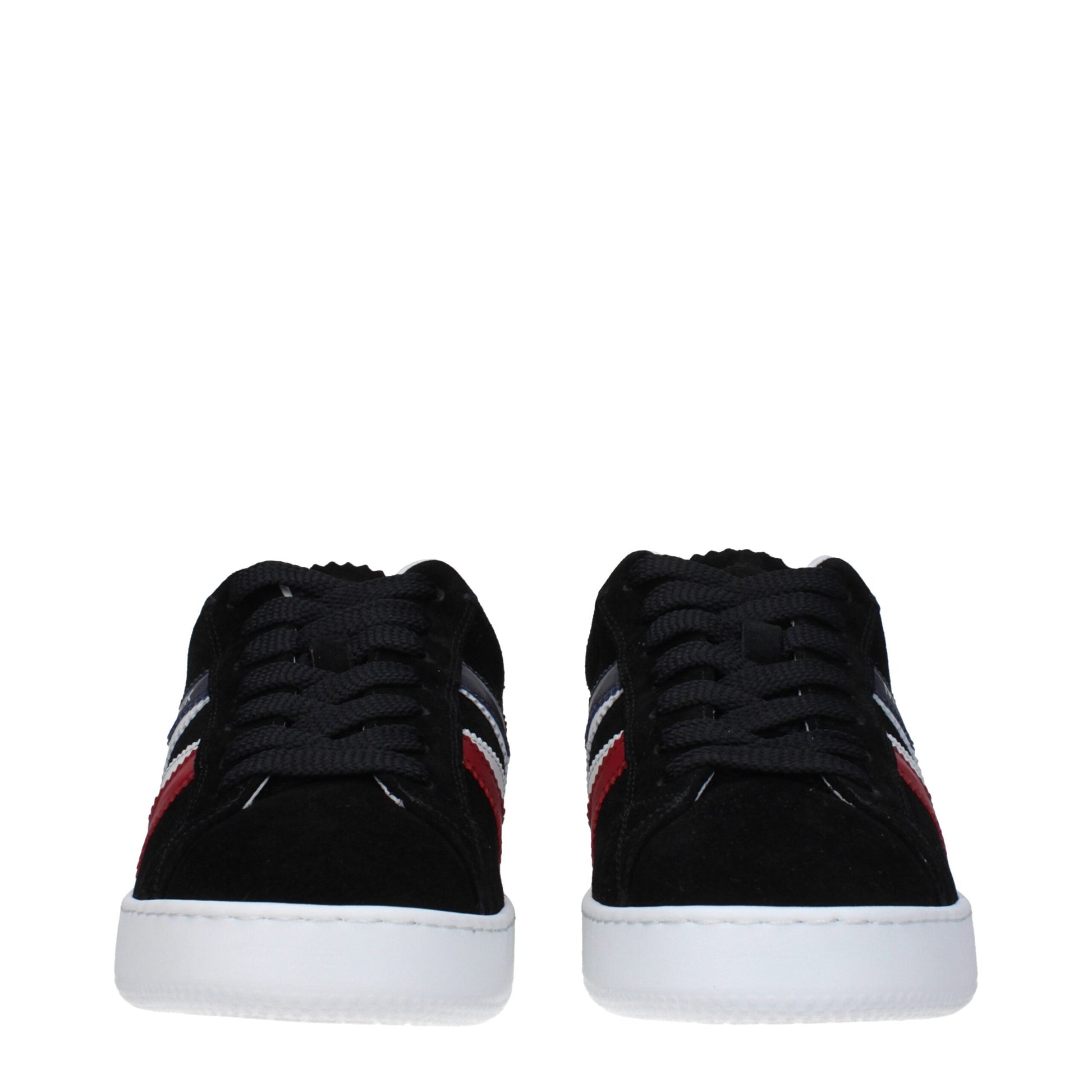Black Leather Low Tops
