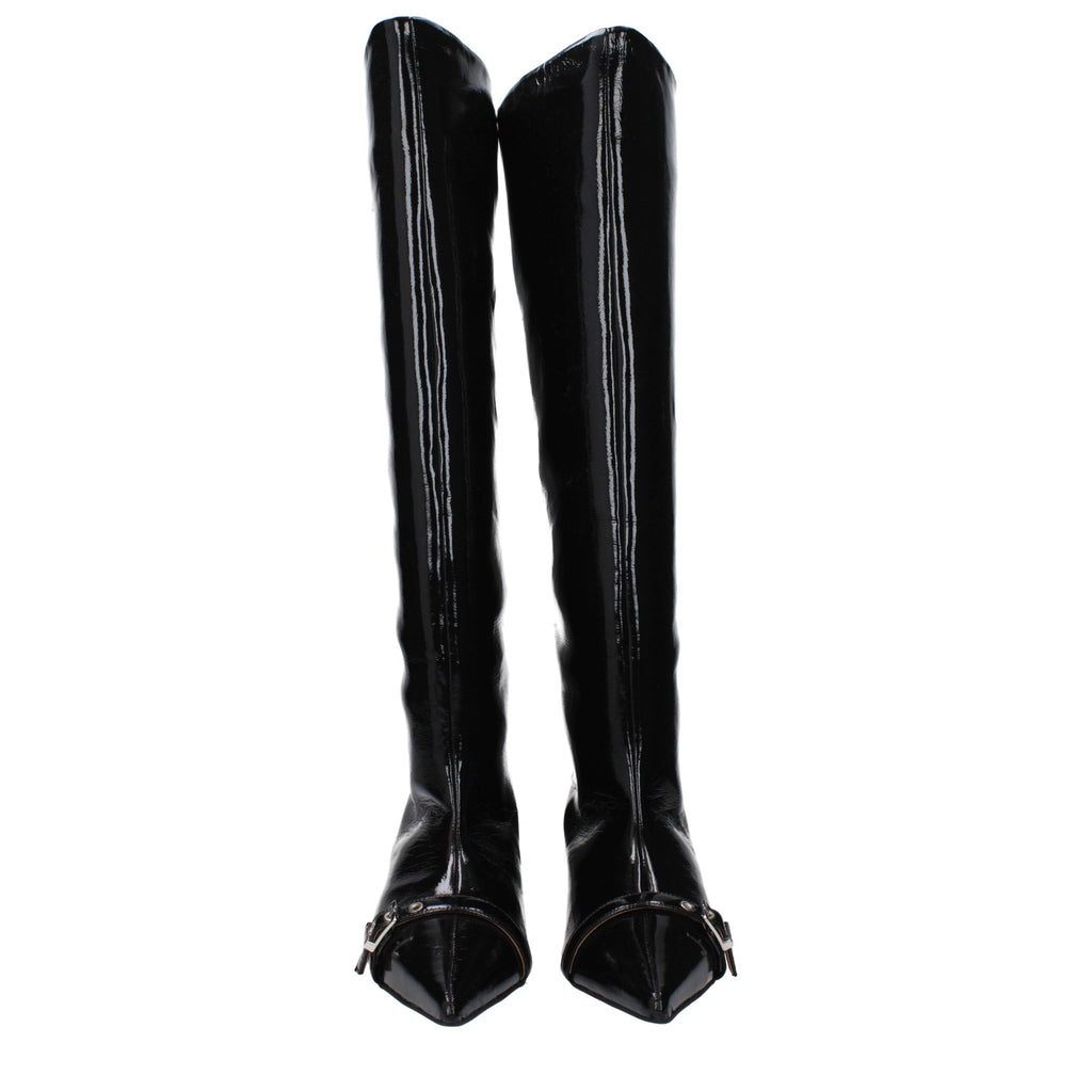 Black Leather Boots