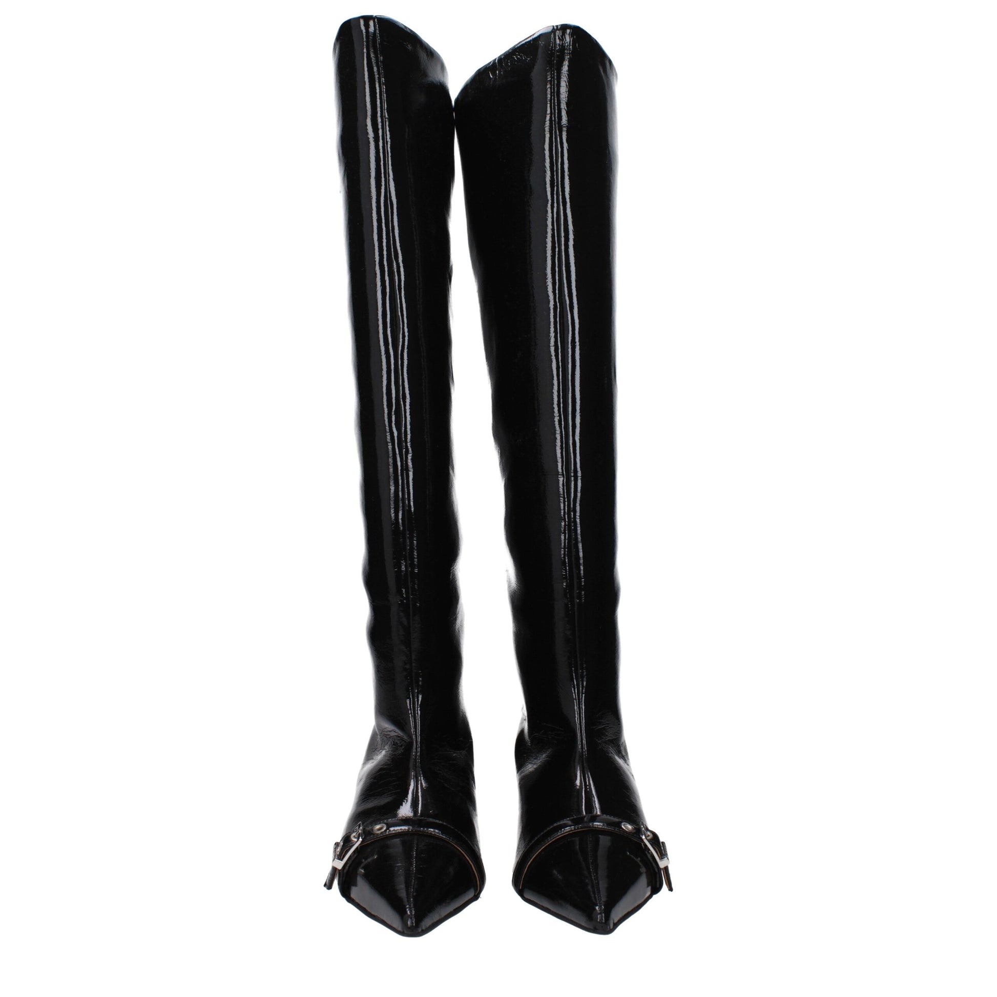 Black Leather Boots