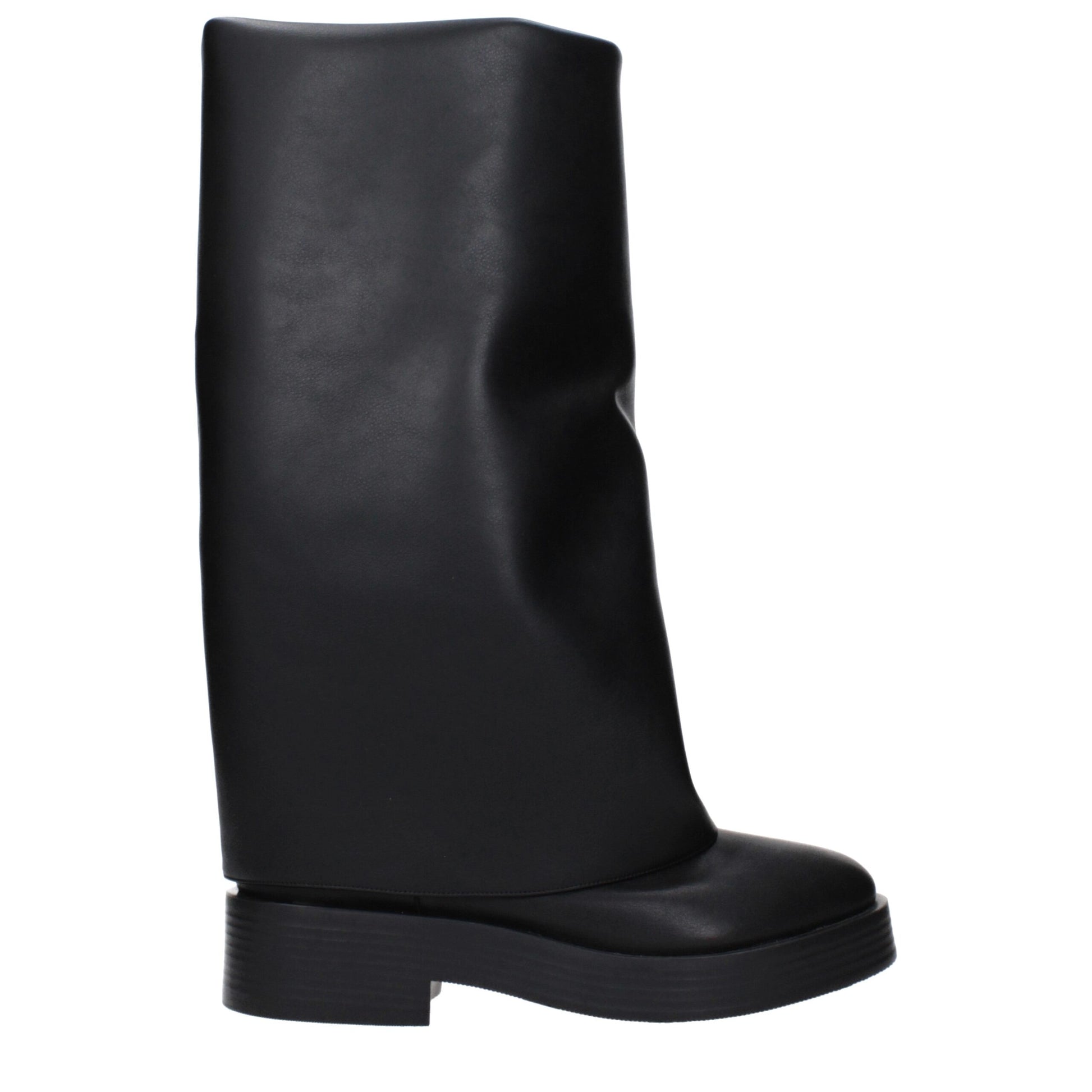 Black Leather Boots