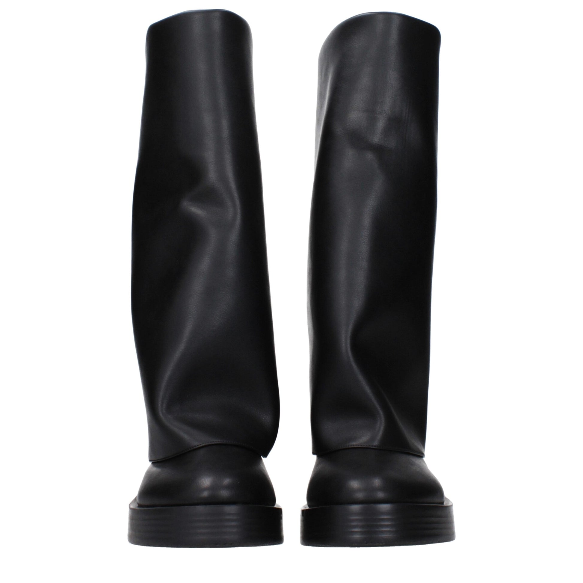 Black Leather Boots