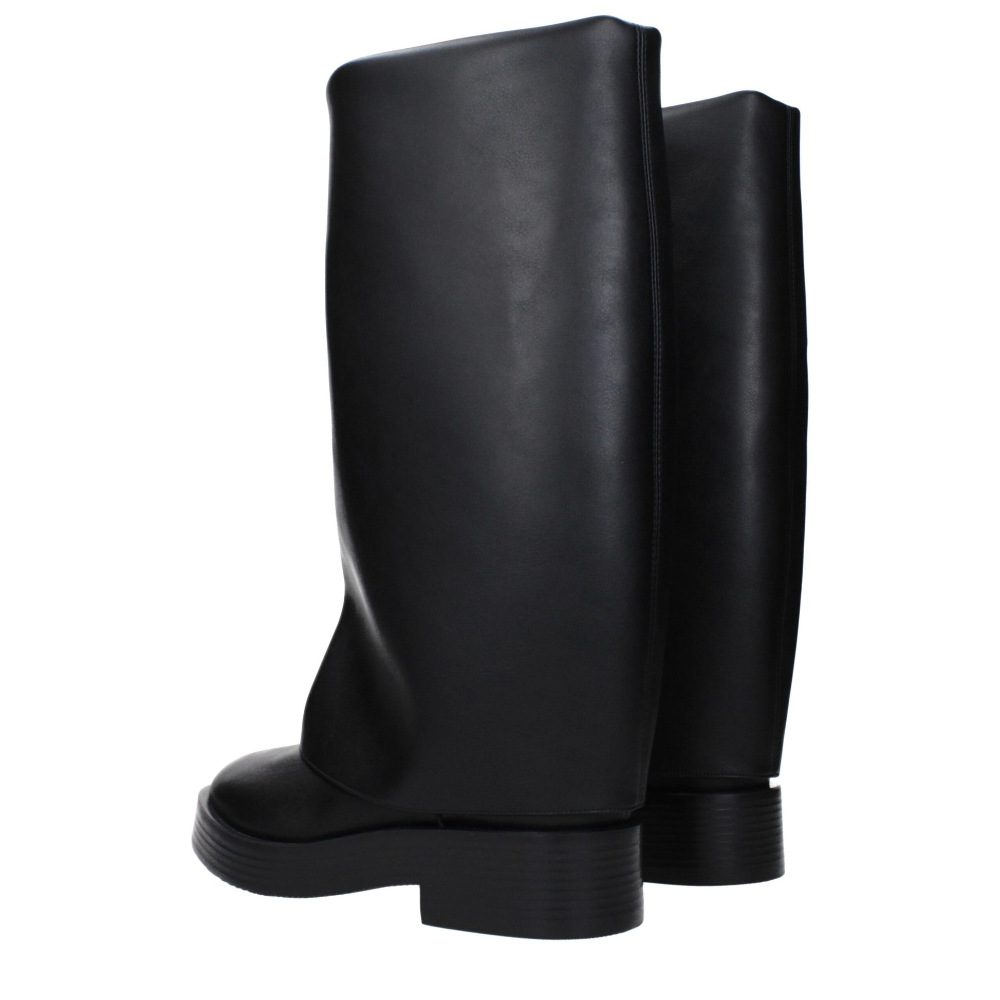 Black Leather Boots