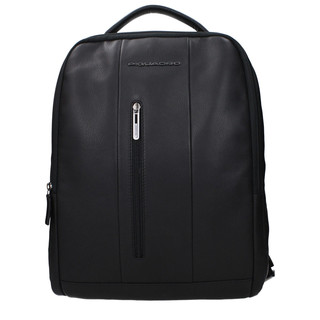 Black Leather Backpacks