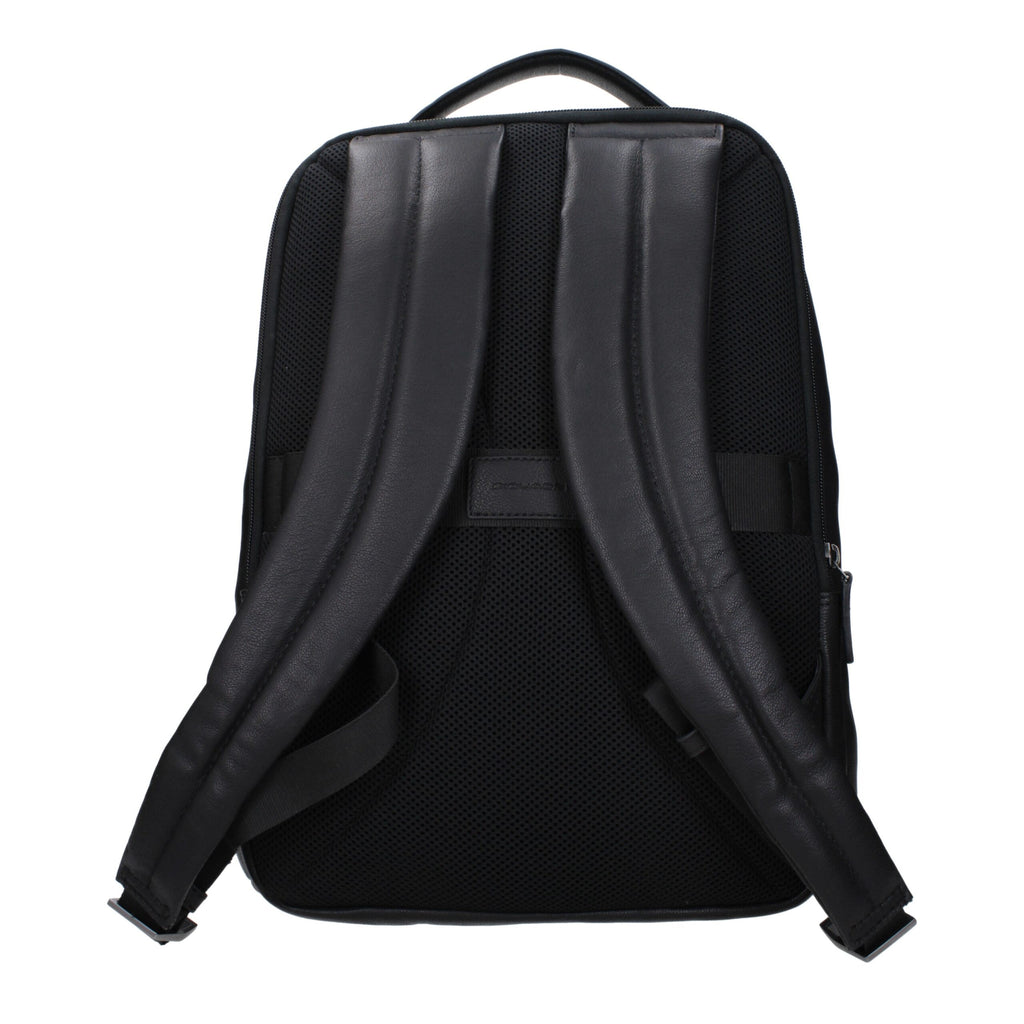 Black Leather Backpacks