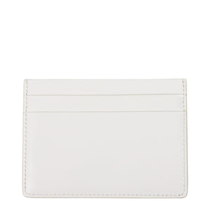 White Leather Cardholders