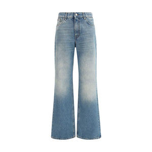 Jeans mit weitem Bein