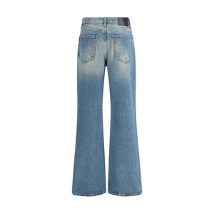 Jeans mit weitem Bein