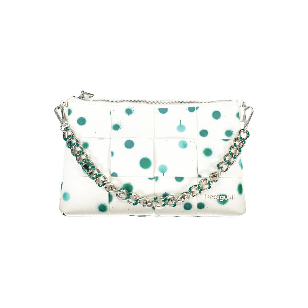 Weiße Handtasche aus Polyethylen
