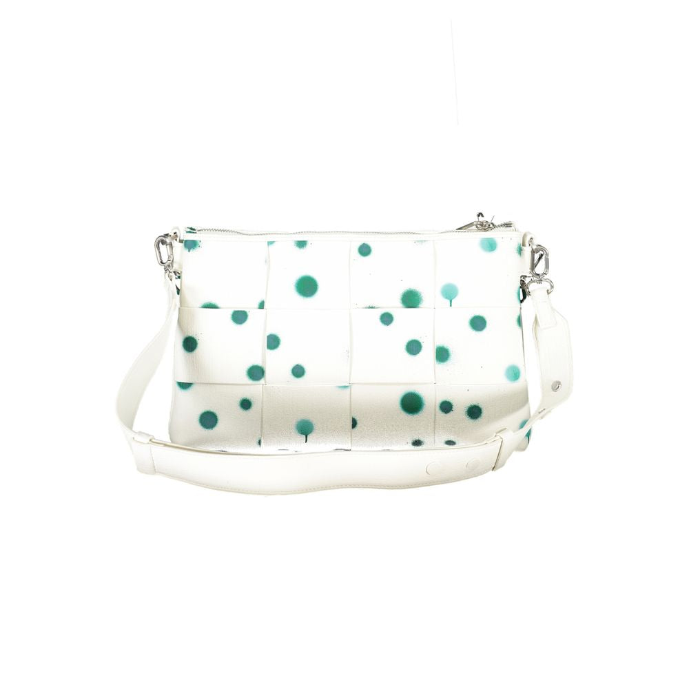 Weiße Handtasche aus Polyethylen