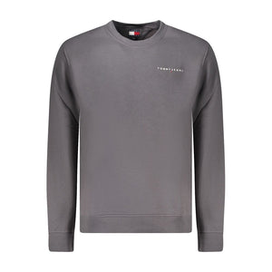 Grauer Baumwollpullover