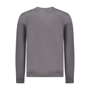 Grauer Baumwollpullover