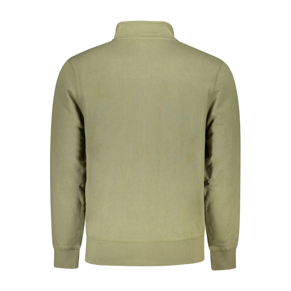 Grüner Baumwollpullover