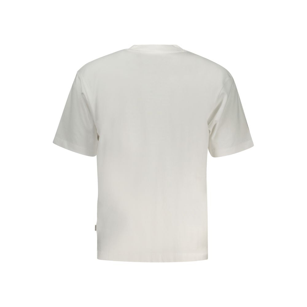 Weißes Herren-T-Shirt aus Baumwolle