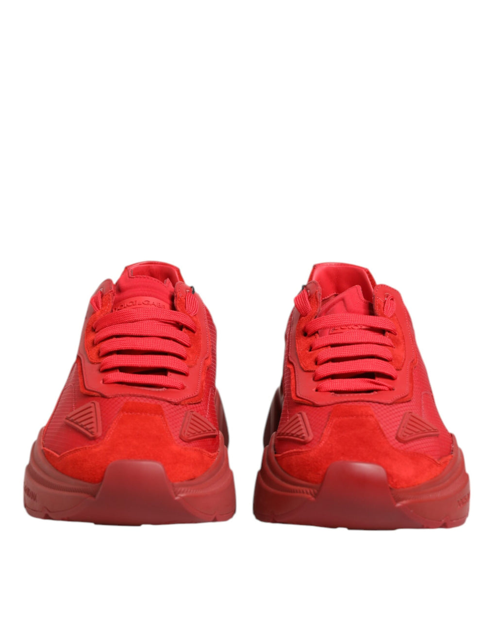 Rote Daymaster Low Top Sneakers aus Leder