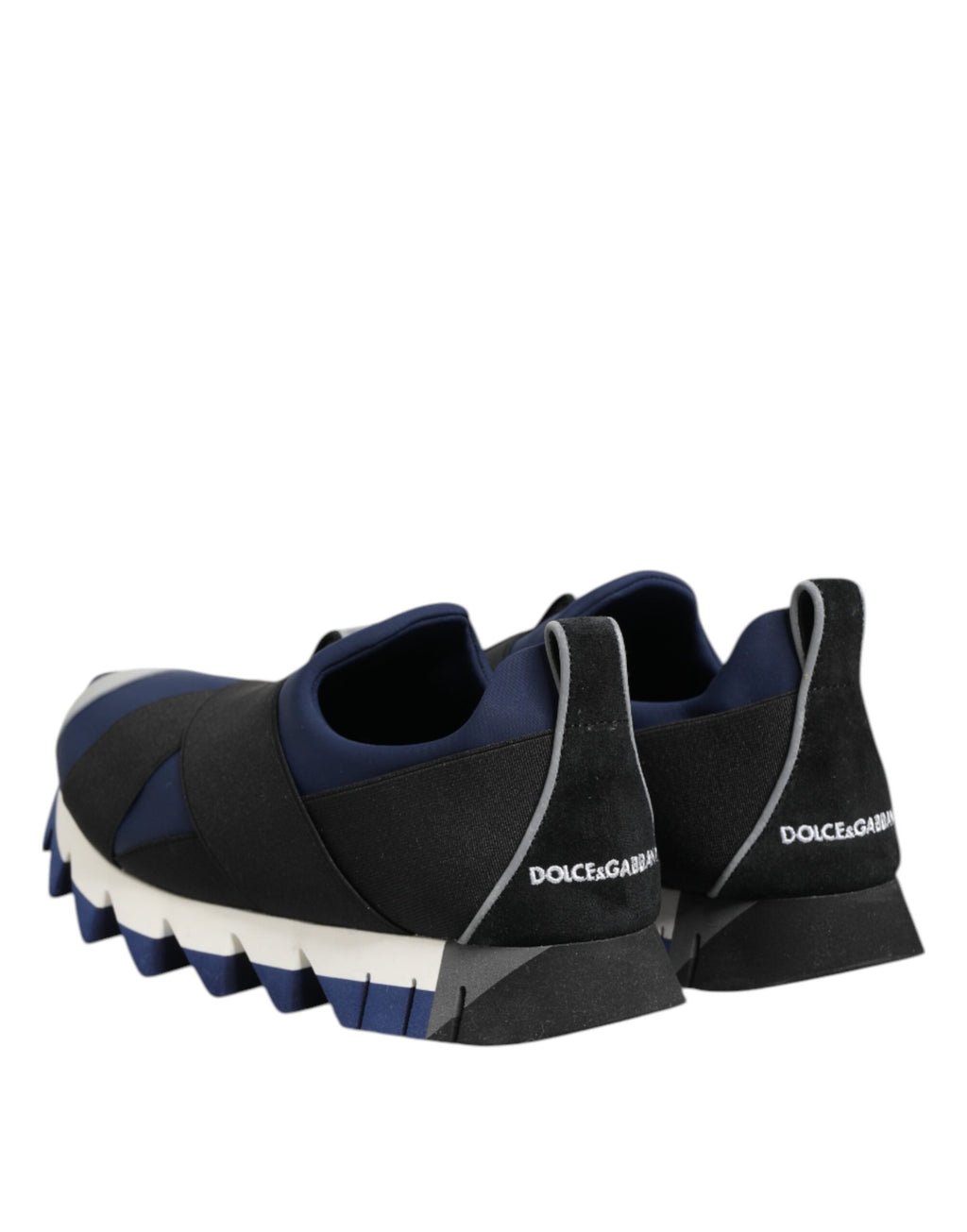 Blau Schwarz Slip On Low Top Herren Sneakers Schuhe