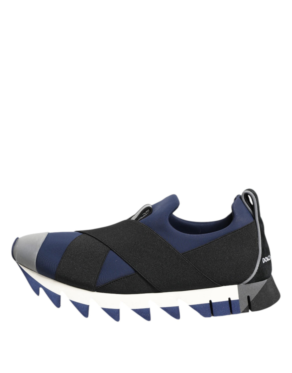 Blau Schwarz Slip On Low Top Herren Sneakers Schuhe