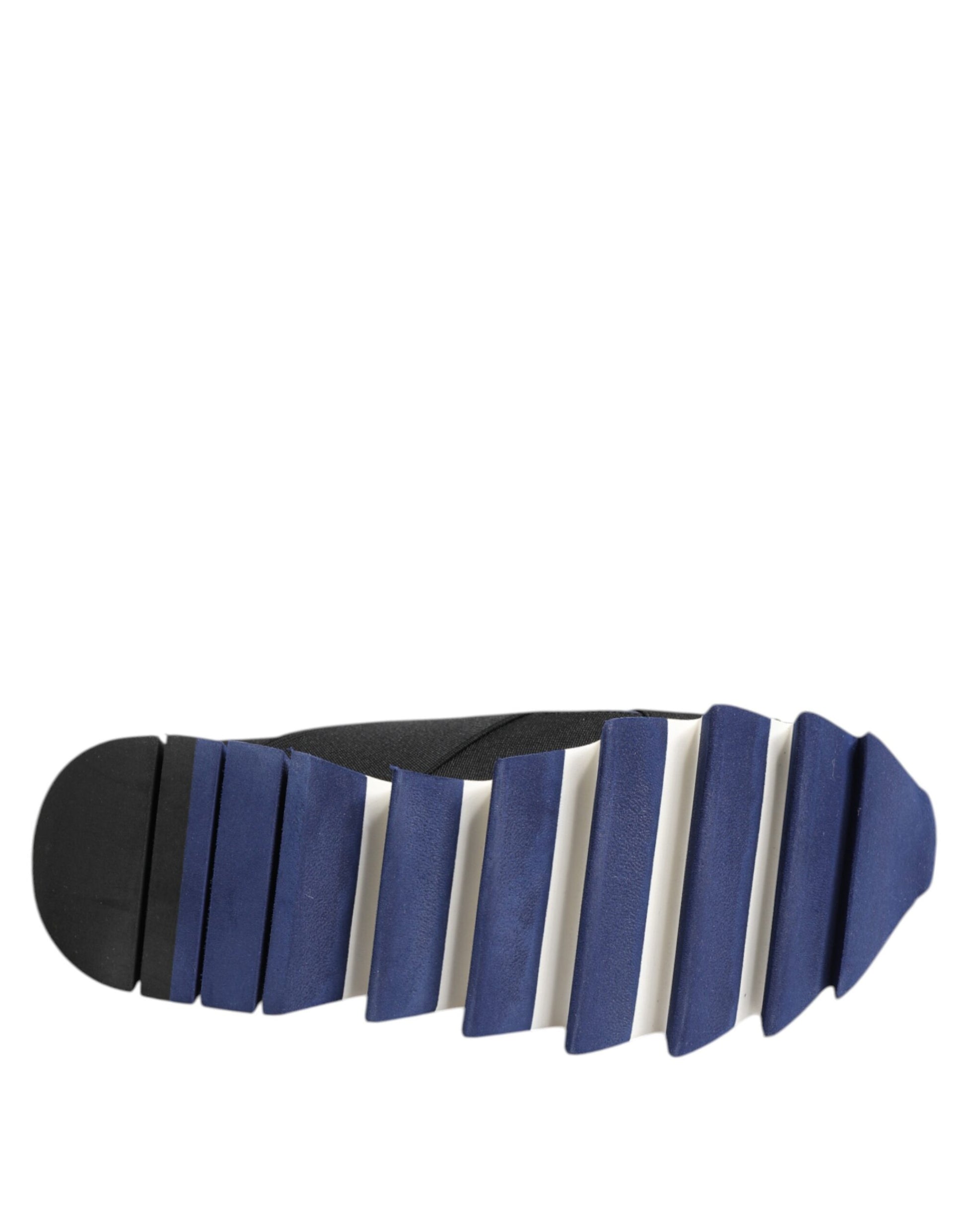 Blau Schwarz Slip On Low Top Herren Sneakers Schuhe