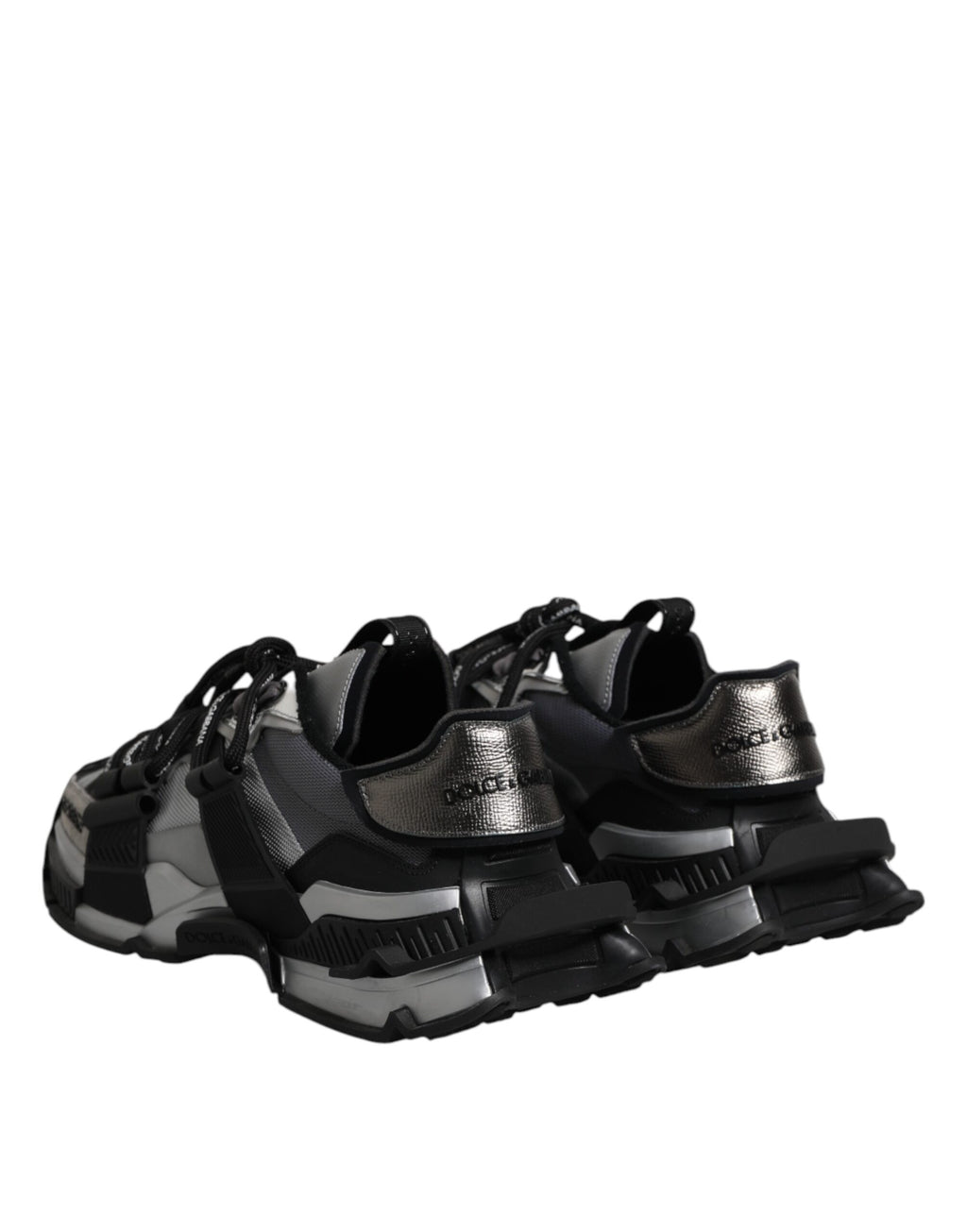 Mehrfarbige Space Sneakers mit Einsätzen