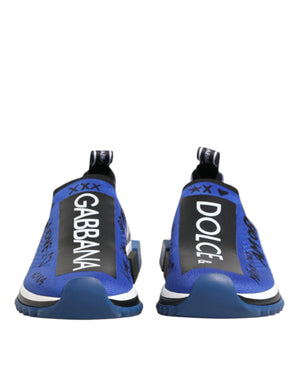 Blaue Logo Low Top Sorrento Sneakers Schuhe