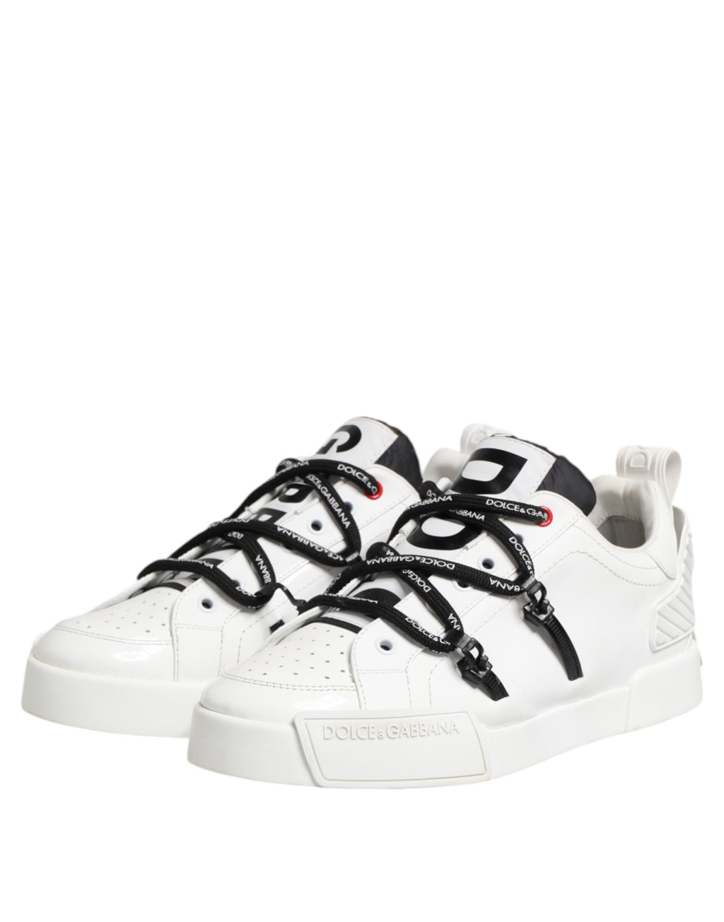 Weiße Lederschnürschuhe für Herren