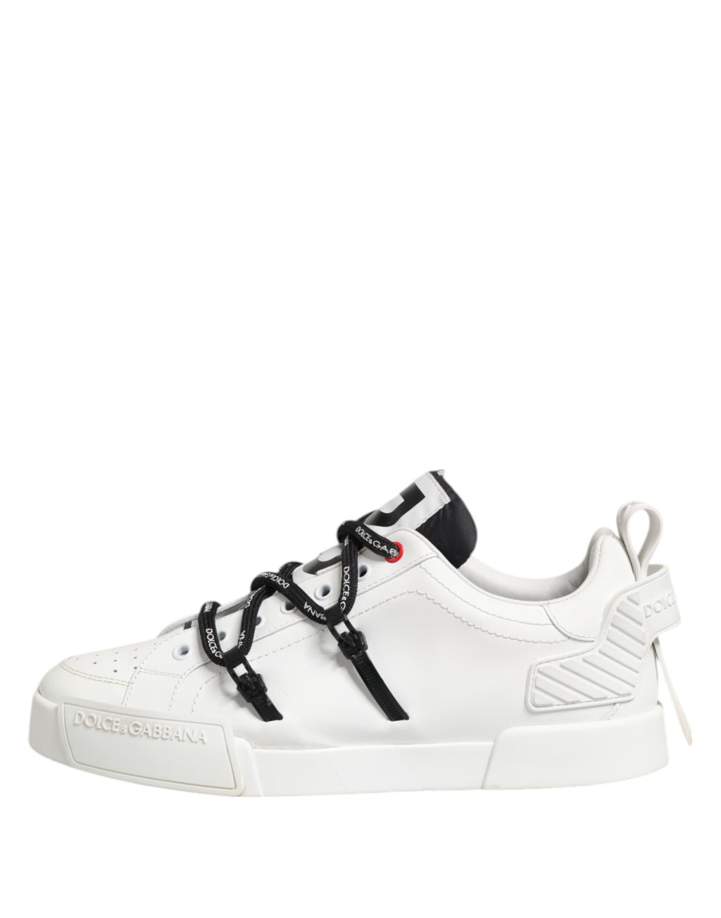 Weiße Lederschnürschuhe für Herren