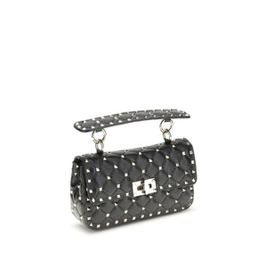 Kleine Rockstud Spike-Handtasche aus Leder