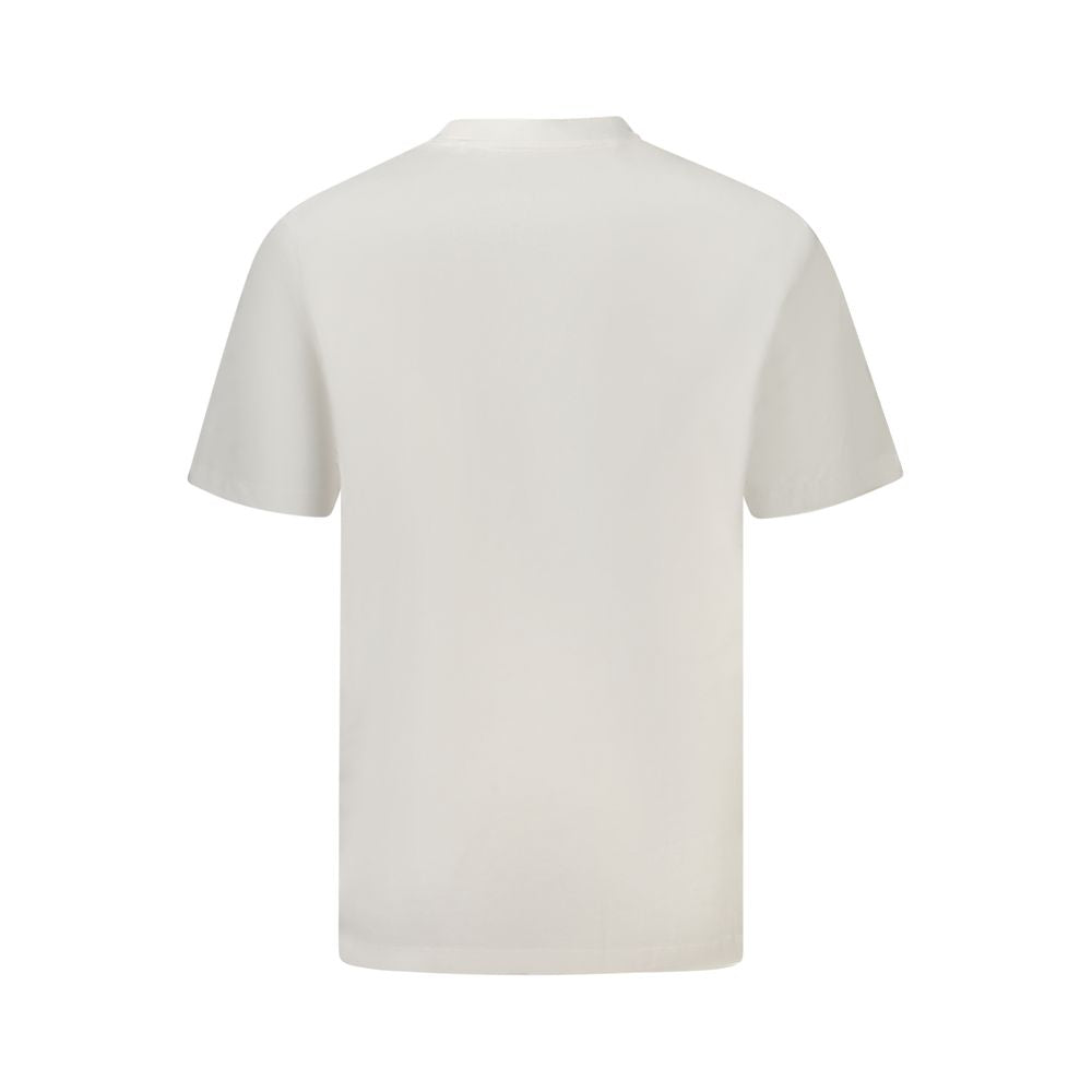 Weißes Herren-T-Shirt aus Baumwolle