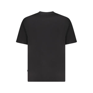 Black Cotton Men Oversize T-Shirt