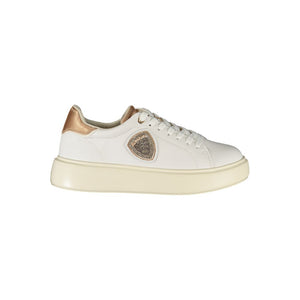 White Leather Women Sneaker