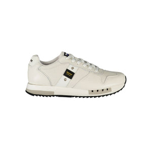 Weiße Leder Herren Sneaker