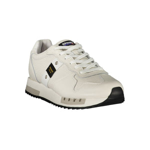 Weiße Leder Herren Sneaker