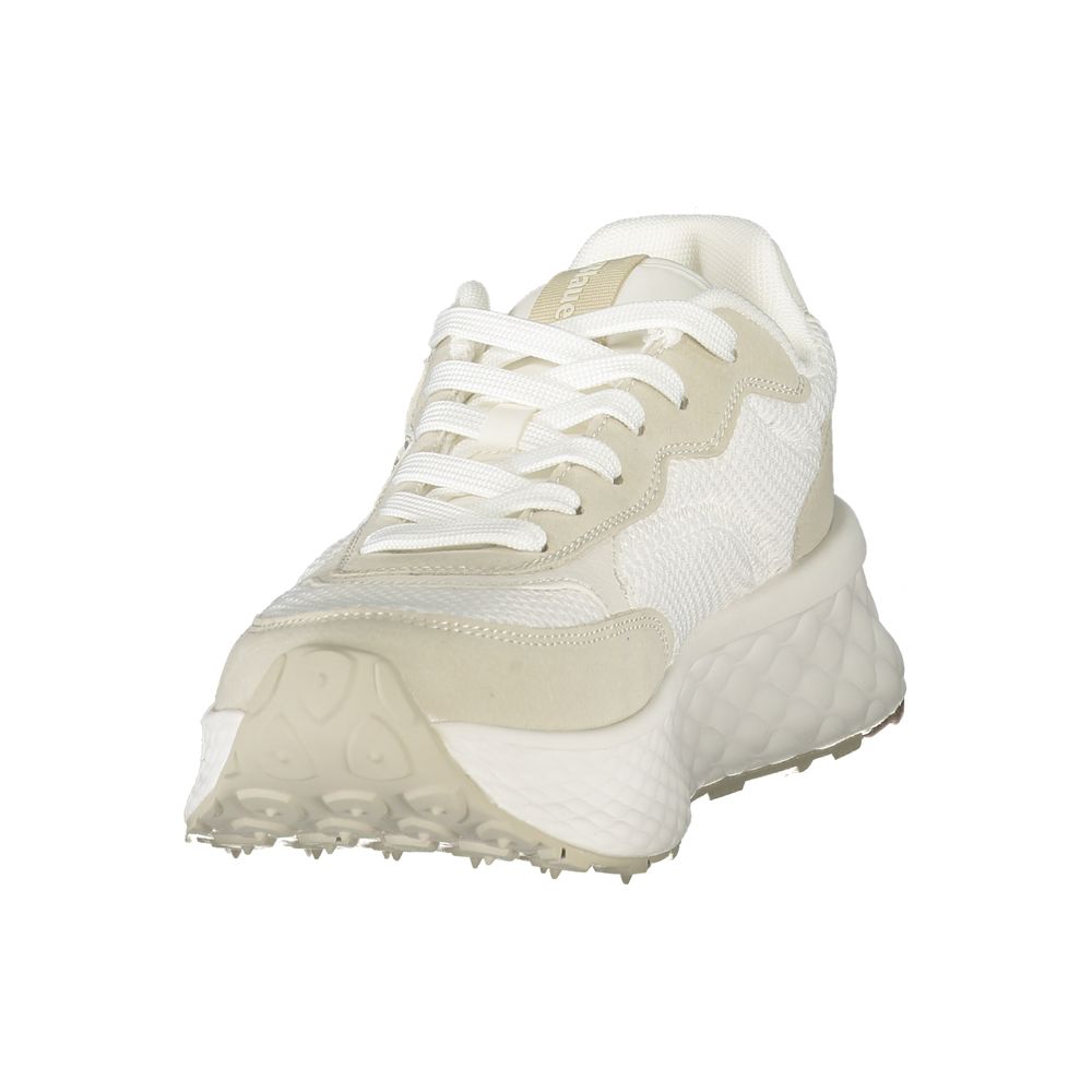 Weiße Polyester Damen Sneaker