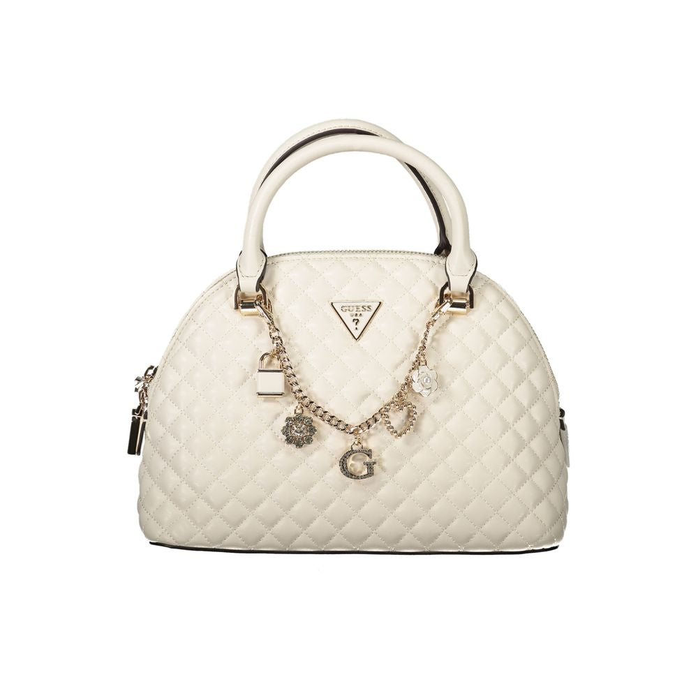 Weiße Polyethylen Damenhandtasche