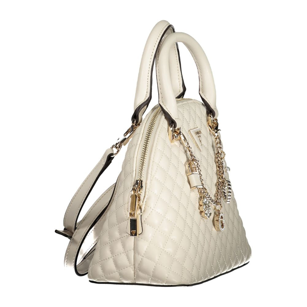 Weiße Polyethylen Damenhandtasche