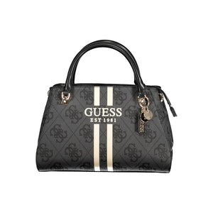 Schwarze Polyethylen Damenhandtasche