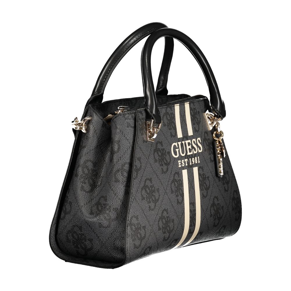 Schwarze Polyethylen Damenhandtasche