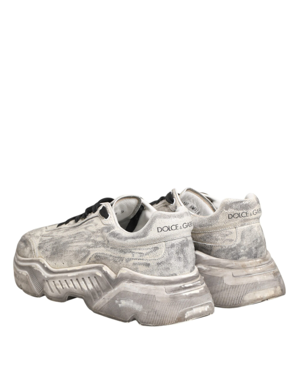 Dolce & Gabbana White Daymaster Low Top Men Sneakers Shoes