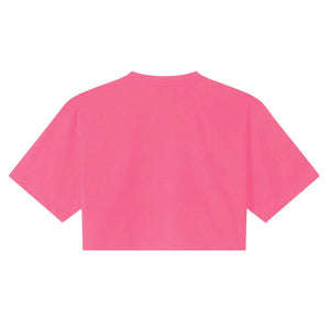 Fuchsia Cotton Tops & T-Shirt