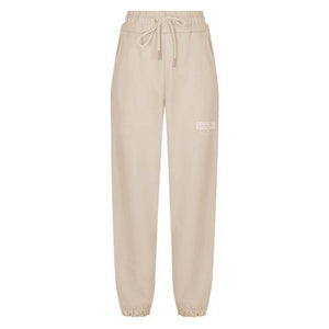Beige Cotton Jeans & Pant