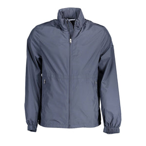 Blue Polyester Jacket