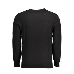 Lyle & Scott Black Cotton Sweater