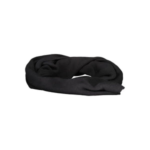 Black Cotton Scarf