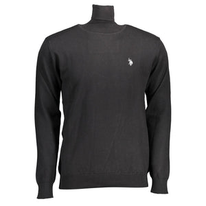 U.S. POLO ASSN. Black Cotton Sweater