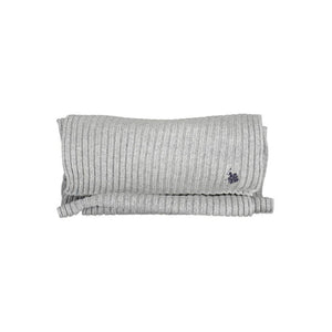 Gray Wool Scarf