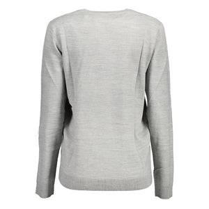Gray Nylon Sweater